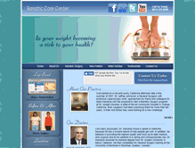 Tablet Screenshot of bariatriccarecenter.com